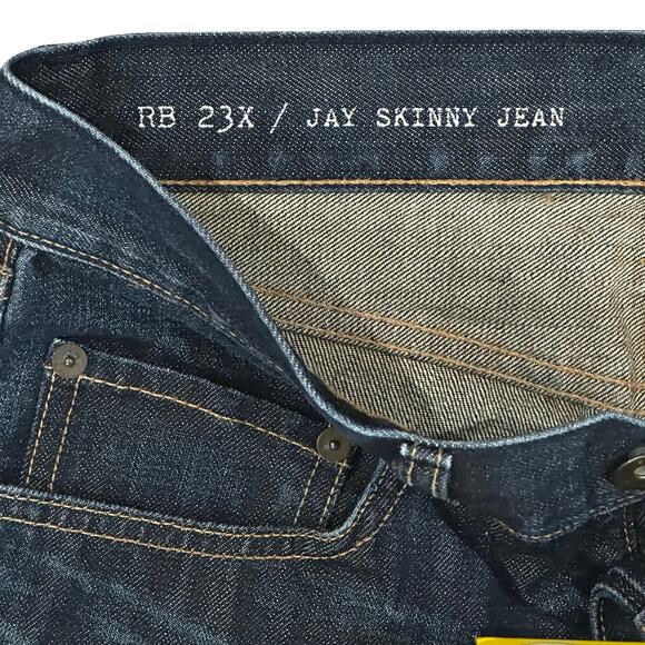 Rag & Bone RB 23X Jay Skinny Jean 100% Cotton Jeans Size 32 NWOT - Picture 7 of 9